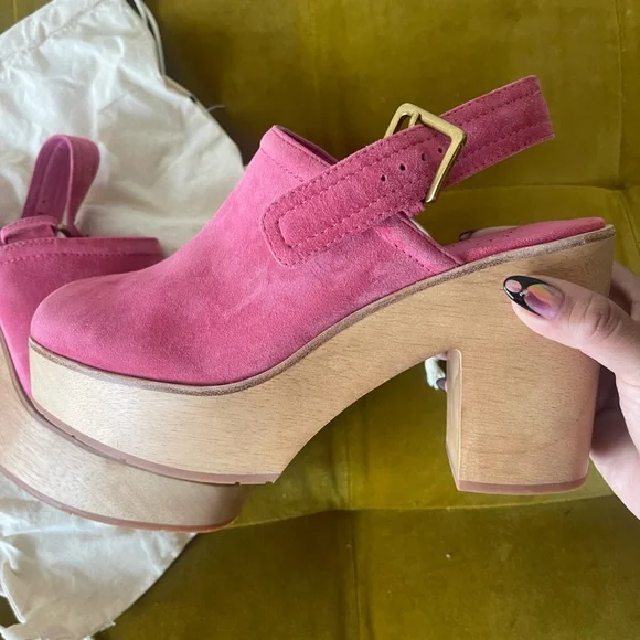 Charlotte Stone sz 9 Bonnie clogs - Picture 2 of 4